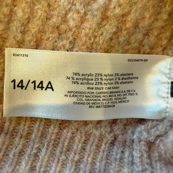 OshKosh B'gosh Kid’s Pink Vest for Layering - Picture 7 of 7